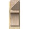 Ekena Millwork Legacy Arts & Crafts Rough Sawn Outlooker, Douglas Fir, 8"W x 16"D x 20"H OUT08X16X20LEC03RDF - alternate 2